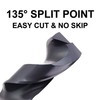5/8 Cobalt Drill Bit for Metal and Hardened Steel, 1/2
