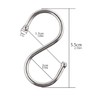 Yunox Stainless Steel S Hook Mini (Set of 10) S