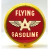 FLYING A GASOLINE "Red background" 13.5" Gas Pump Globe -