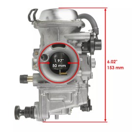 Caltric Carburetor for Honda 450 TRX450FE TRX45FM Foreman 450 2002 2003 2004 ATV Carb