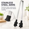 8-Pack Mini Kitchen Tongs for Snacks & Food Serving –