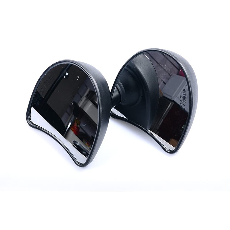 Black Inner Fairing Mount Mirror Rearview Mirrors Fit For Harley