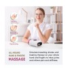 FIT KING Hand Massager with Heat for Hand Massage and