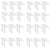 Pack of 100 Hooks Nail for Nail Gun, 25 mm,