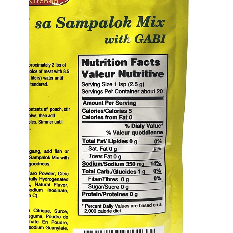 Nora Kitchen Sinigang sa Sampalok Mix with GABI 1,76 oz