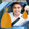 Elegant PU Leather Key Organizer Pouch - Pull Strap Key