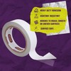 ATack Extra Sticky Clear Double-Sided Tape, Removable, 2-Inch x 20-Yards