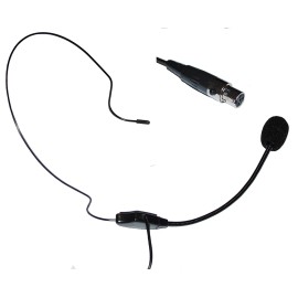 Shure Headset Microphone Mic w/ TA4F 4 pin mini XLR Connector for Shure Wireless *NEW*