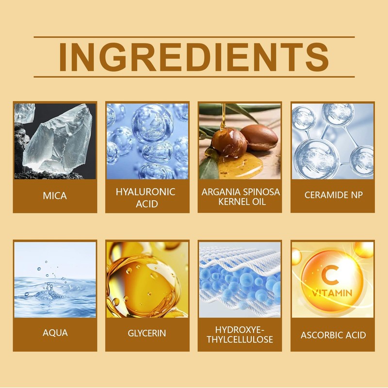 Moisturizing Skin Care Oil (Gold, 90ml)