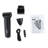 3 in 1 Electric Hair Clipper Washable Cutter Head Nose