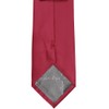 tiemart Solid Color Necktie (Crimson Red)