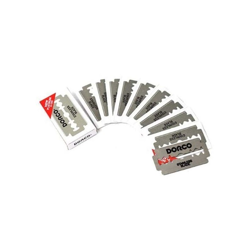 Dorco OZORMRFP Razor Blades Makeup Blade Double-sided Barber Beaver Shop