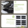 Hao Zhu Meal Prep Containers Reusable-Plastic Food Storage Trays with