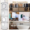 2Pcs Hanging Toy Storage Net, 4 Tier Hanging Storage Mesh,