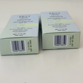 Trader Joe's 2x Trader Joe's Daily Facial Mineral Sunscreen SPF 40