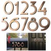 Diggoo 20 Pack Mailbox Numbers 0-9, 2.76 Inch High, Door