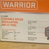 WARRIOR 2 AMP Variable Speed Oscillating Multi Tool 6 Speed