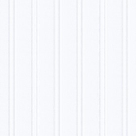 ReWallpaper 17.5in x 23ft Removable Vinyl Faux Beadboard Peel and Stick Prepaste Wallpaper Liner Self Adhesive Contact Paper Faux Wainscoting Panels Peel and Stick Wallpaper for Bathroom Kitchen Walls