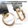 INTEKIN Security Chain 3.3 ft x 3/8" Thick Bike Lock