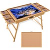 UPVERCY 24.8" H Tall Puzzle Table with 6 Drawers, 1000