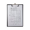 Idena 11373 Clipboard for DIN A4, Portrait Format, PVC Coated