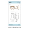 Spellbinders Toast with Jam 'n Bread Stamp and Die Set,