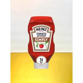 Heinz 〽️ New Exclusive Heinz Simply No Artificial Sweetener Tomato Ketchup Bottle 14oz