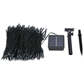 22M Outdoor Waterproof 200LED Solar String Lights for Garden Patio Fence Holiday Party Decorations