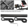 20CM Carbon Tube Bicycle Handlebar Extender Bracket Mount Bike Headlight