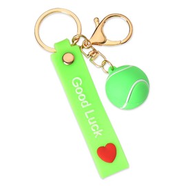 Happy Birthday Gifts for Tennis Player Women Men Inspirational Gifts for Tennis Lovers Keychain Gifts for Mom Dad Tennis Keychain for Daughter Son Encouragement Gifts for Best Friend Keychains