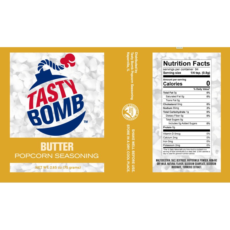 Tasty Bomb Seasonings (Butter)