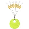 Drchoer Bobber Stoppers for Fishing Line: 150pcs Sinker Float Stops