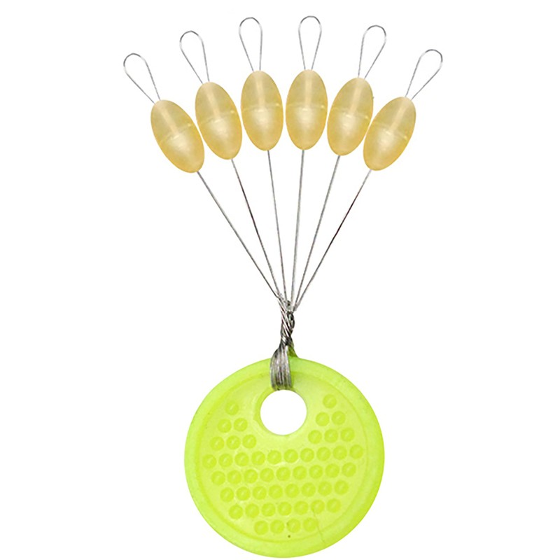 Drchoer Bobber Stoppers for Fishing Line: 150pcs Sinker Float Stops