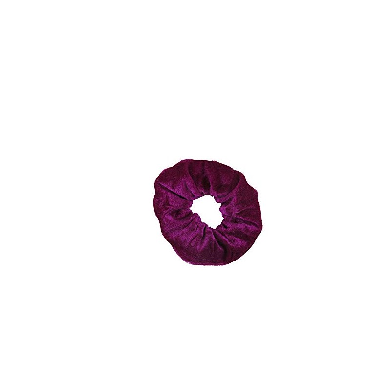 Pack of 2 Velvet Scrunchies (Cerise)