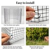 8 Pack 24'' x 12'' Large Wire Plant Protector from