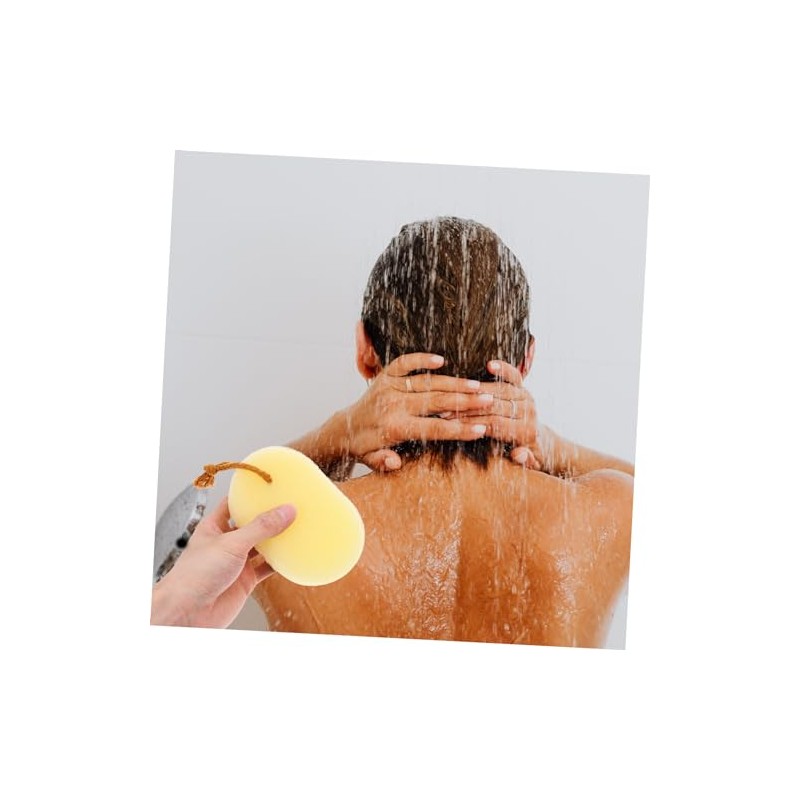 Outanaya 2piezas Esponjas Baño Ducha Exfoliantes Unidades Limpieza Profunda Cumpleaños