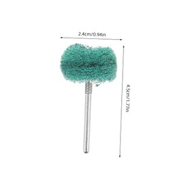 Ciieeo Scouring Pad Grinding Wheel 40pcs Set Abrasive Wheel Buffing Nylon Wire Brush Attachment for Grinder