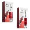 Kit 2 Cremas Ojos Anti Arrugas Hidratante Colágeno Roll On