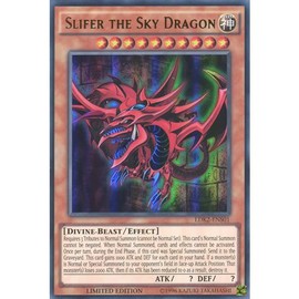 YuGiOh LDK2-ENS01 Limited Ed Slifer the Sky Dragon Ultra Rare Card - (Yu-Gi-Oh! Single Card)