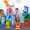 7 Pcs Sea Animal Balloons - Standing Sea Turtle Seahorse