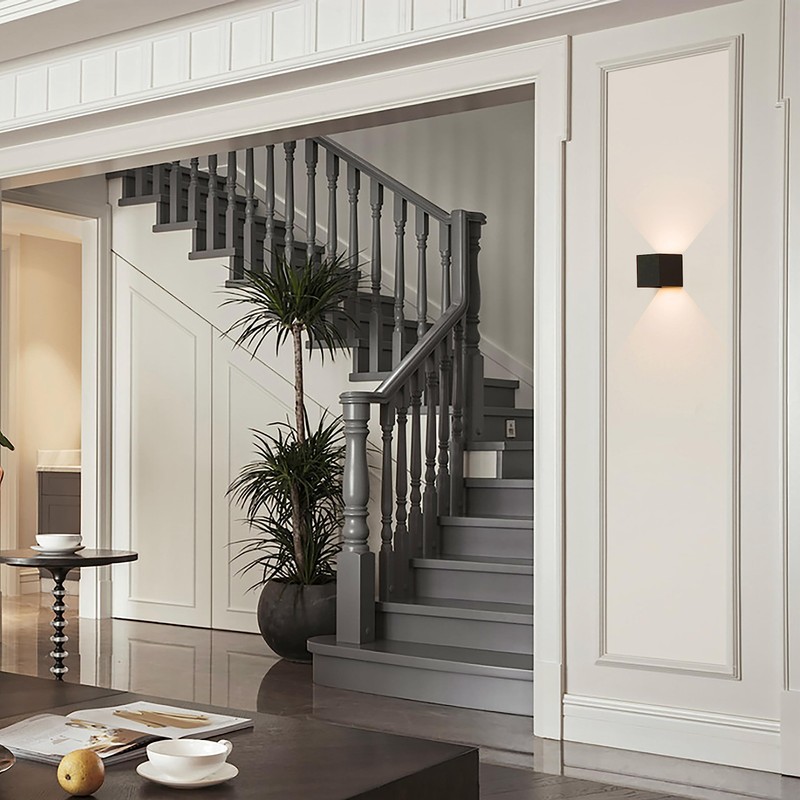 Quickway Imports Modern Wall Sconce LED Waterproof Wall Lamp Aluminum