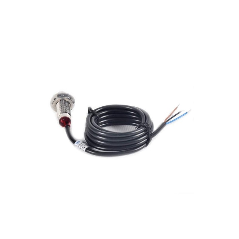 hiBCTR 2pcs NJK-5002C Hall Effect Proximity Switch: NPN 3-Wire Normally