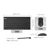 Arteck 2.4G Wireless Keyboard and Mouse Combo Ultra Compact Slim