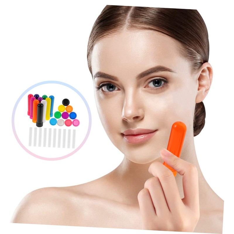 NOLITOY Essential Oil Sets Nasal Sticks 10pcs Aromatherapy Bottle Straws