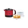 Salton MP2013 Multipot Multipurpose Cooker, 1.25L, Red