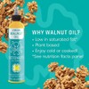 Octonuts Cold Pressed Walnut Oil, 8 ounce, Made with California