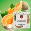 AATMANA Musk Melon Handmade Natural Bar Soap for Men &
