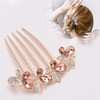 Sankuwen Peines para el pelo con diamantes de imitación, regalo