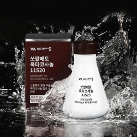 Vitamin Village 쏘팔메토 옥타코사놀 11520 90캡슐 1박스 3개월분 Saw Palmetto Octacosanol 11520 90 Capsules 1 Box 3 Months Supply