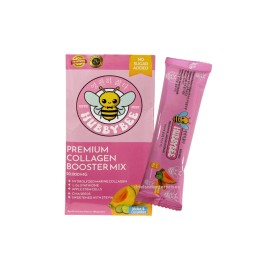 Hubby Bee Melon & Cucumber Premium Collagen Booster Mix - 10 Sachets (18g Each)